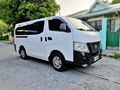Selling Pearl White Nissan Nv350 Urvan 2018 in Bacoor