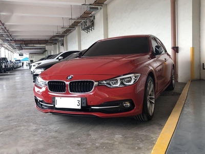 Selling Red BMW 320D 2017 in Makati
