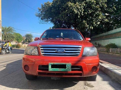 Selling Red Ford Escape 2008 in Quezon City