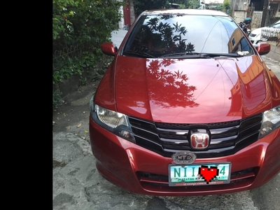 Selling Red Honda City 2009 Sedan at Manual at 97000 in Quezon City