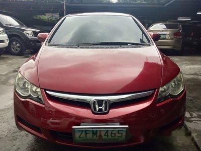 Selling Red Honda Civic 2007 in Quezon City