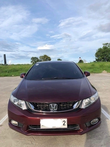 Selling Red Honda Civic 2015 in Quezon City