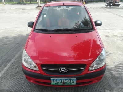 Selling Red Hyundai Getz 2008 in Manila