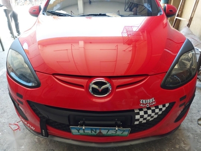Selling Red Mazda 2 2013 in Dumaguete