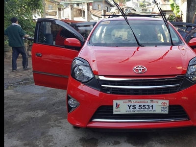 Selling Red Toyota Wigo 2016 in Manila