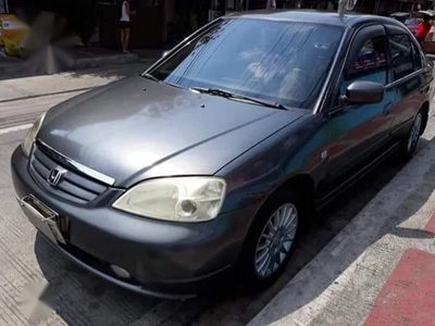 Selling Silver Honda Civic 2002 in Quezon City