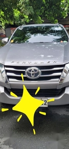 Selling Silver Toyota Fortuner 2016 in Makati
