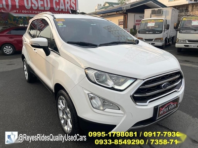 Selling White Ford Ecosport 2019 in Cainta
