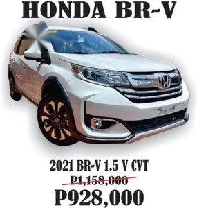 Selling White Honda BR-V 2021 in Cainta