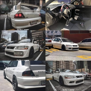 Selling White Mitsubishi Lancer Evolution in Manila