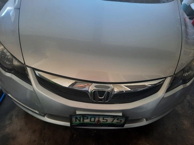 Silver Honda Civic 2009 for sale in Angeles