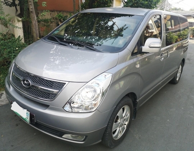 Silver Hyundai Grand starex 2011 for sale in Quezon City