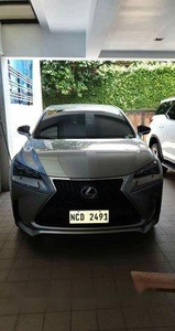 Silver Lexus Nx 200 2016 at 25000 km for sale