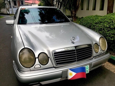 Silver Mercedes-Benz E-Class 1998 for sale in Manila