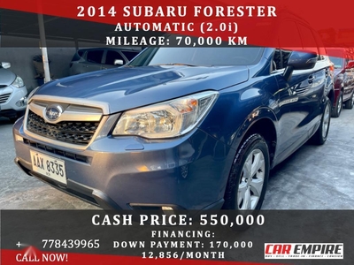 Silver Subaru Forester 2014 for sale in Las Piñas