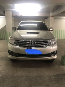 Silver Toyota Fortuner 2012 for sale in Pasig