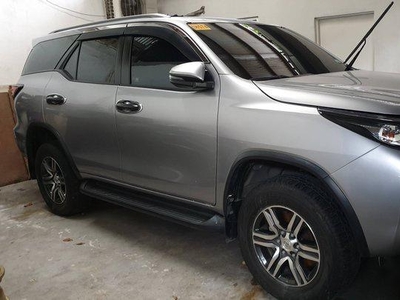 Silver Toyota Fortuner 2018 Automatic Diesel for sale