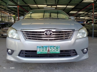 Silver Toyota Innova 2012 for sale in Las Pinas