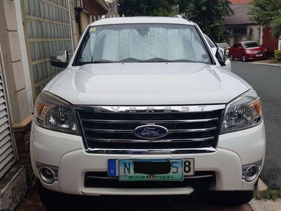 White Ford Everest 2010 Automatic Diesel for sale