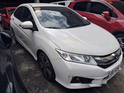 White Honda City 2016 for sale in Quezon City