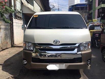 White Toyota Hiace 2016 for sale in Cagayan De Oro