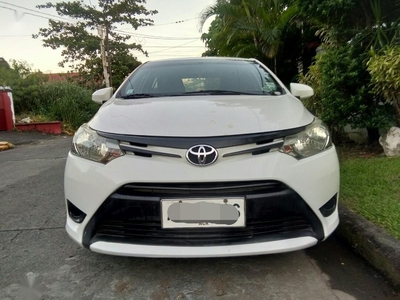 White Toyota Vios 2014 for sale in Quezon City