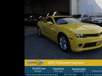 2015 Chevrolet Camaro 3.6L AT for sale