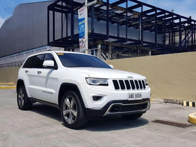 2015 Jeep Grand Cherokee 4x4 White For Sale