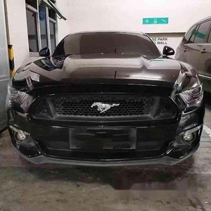Black Ford Mustang 2016 Automatic for sale
