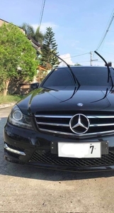 Black Mercedes-Benz C220 2014 for sale in Cavite