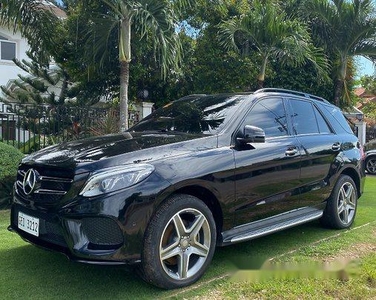 Black Mercedes-Benz GLE 2016 for sale in Panglao