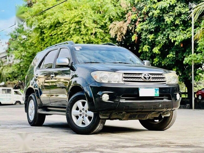 Black Toyota Fortuner 2010 for sale