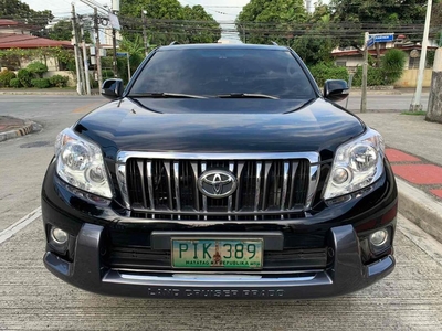 Black Toyota Land Cruiser Prado 2011 for sale in Quezon