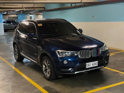 Blue BMW X3 2018 for sale in Automatic
