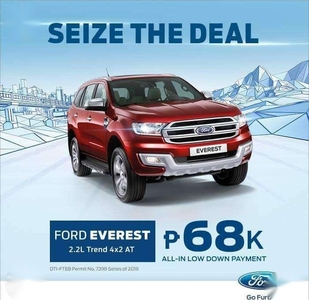 Ford Everest Titanium 2.2L 4x2 AT for sale
