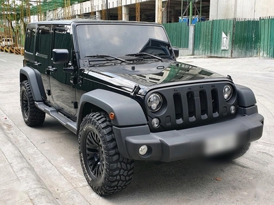 Red Jeep Wrangler 2016 for sale in Automatic