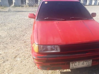 Red Toyota Corolla 1992 for sale in Manual