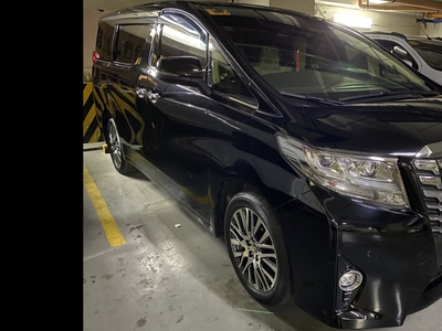 Sell Black 2016 Toyota Alphard Van in Manila