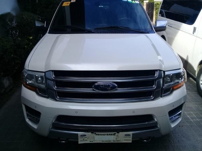 Selling White Ford Expedition 2016 in Muntinlupa