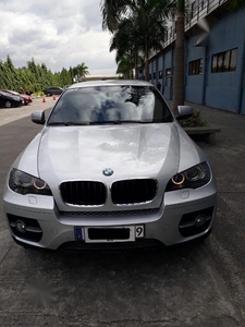 Silver Bmw X6 2010 for sale in Pasig