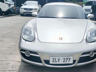 Silver Porsche Cayman 2007 for sale in Automatic