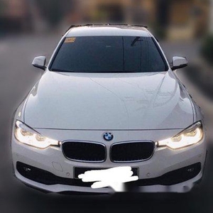 White Bmw 318D 2017 Automatic Diesel for sale in Bacoor