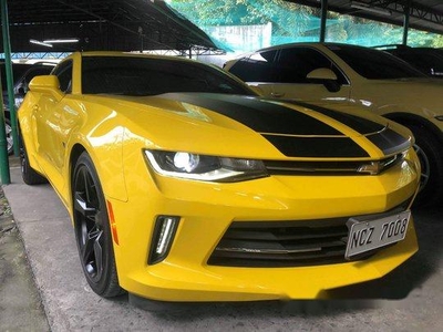 Sell Yellow 2017 Chevrolet Camaro in Quezon City