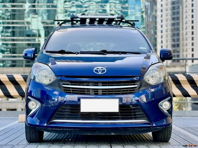Sell Blue 2015 Toyota Wigo Hatchback at Automatic in at 56000 in Manila