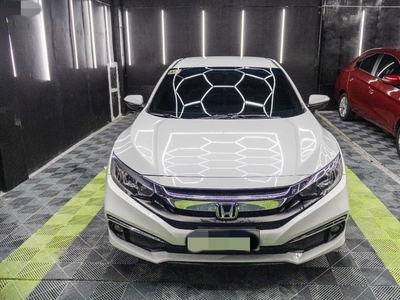 Selling Pearl White Honda Civic 2020 in Malabon