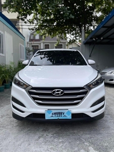 White Hyundai Tucson 2017 for sale in Quezon City