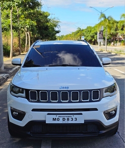 White Jeep Compass 2020 for sale in