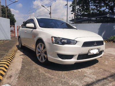 White Mitsubishi Lancer 2014 for sale in Quezon City