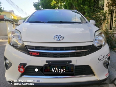 White Toyota Wigo 2017 for sale in Dasmariñas