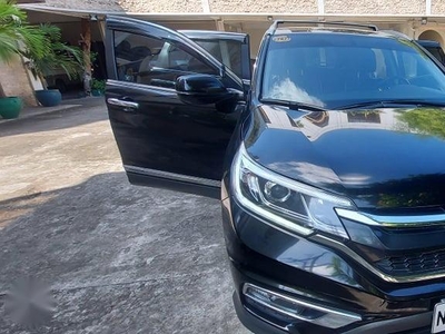 Black Honda CR-V 2017 for sale in Quezon